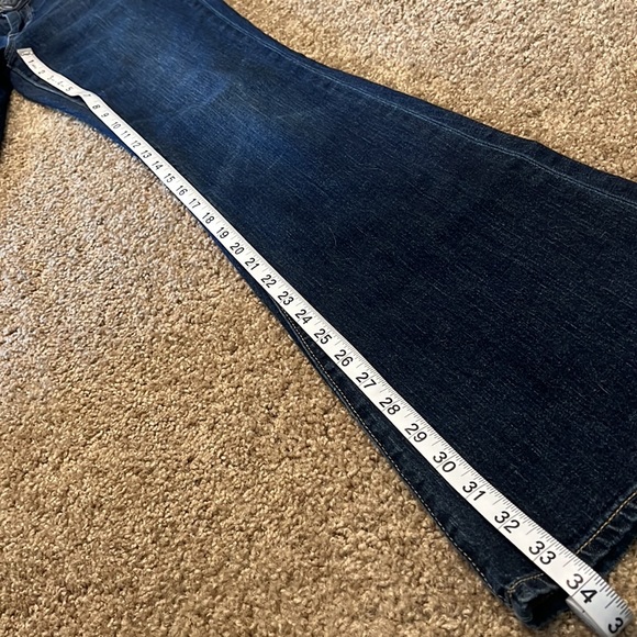 Paige Bell Canyon tall flare leg Jeans size 26 - Picture 10 of 13